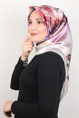 Piramit İpek Eşarp 1890-7