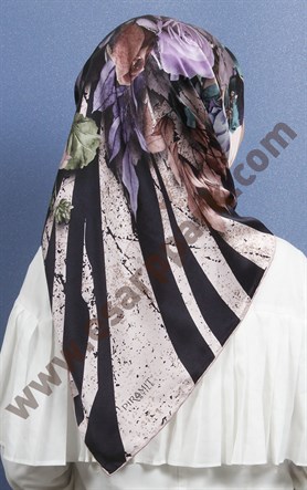 Piramit İpek Eşarp 1891-10