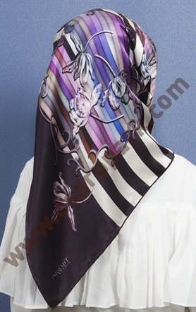 Piramit İpek Eşarp 1891-11