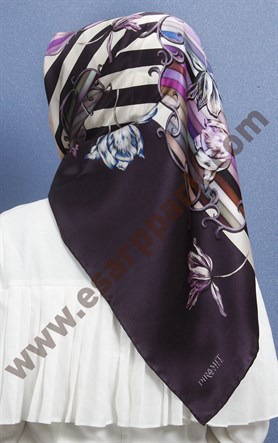 Piramit İpek Eşarp 1891-11