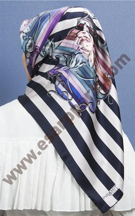 Piramit İpek Eşarp 1891-12