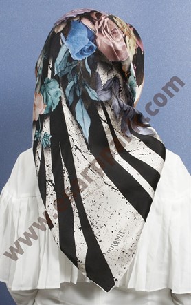 Piramit İpek Eşarp 1891-3