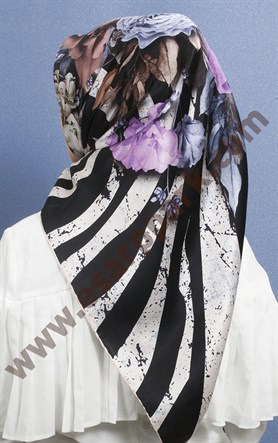 Piramit İpek Eşarp 1891-4