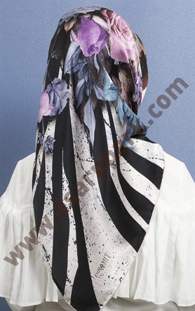 Piramit İpek Eşarp 1891-4