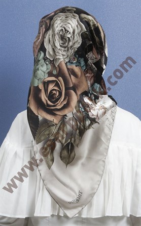 Piramit İpek Eşarp 1891-9