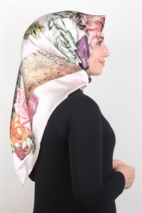 Piramit İpek Eşarp 1892-4