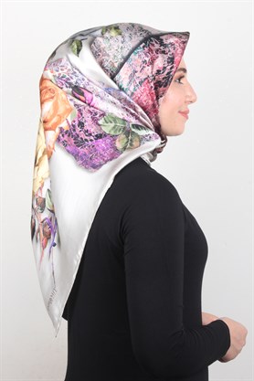 Piramit İpek Eşarp 1892-8