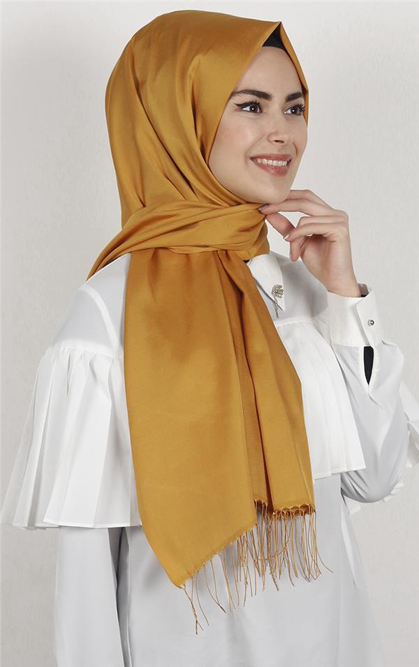 Piramit İpeksi Şal 2806-31 Bal Kabağı