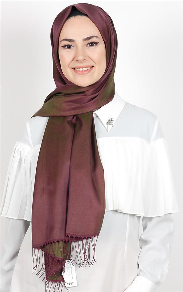 Piramit İpeksi Şal 2806-33 Haki