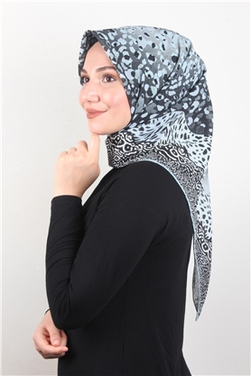 Piramit Krep Eşarp 116-0011-01 Mint