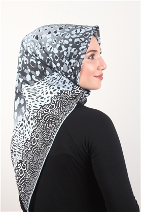 Piramit Krep Eşarp 116-0011-01 Mint