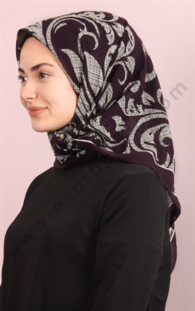 Piramit Krep Eşarp 11600-10