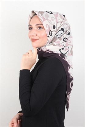 Piramit Krep Eşarp 11600-11