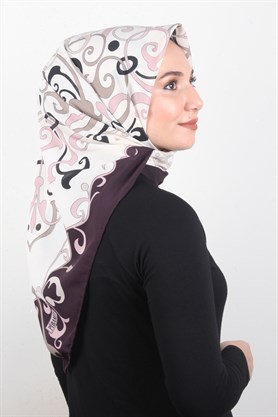 Piramit Krep Eşarp 11600-11