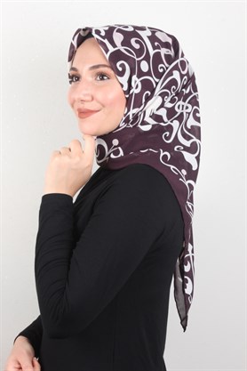 Piramit Krep Eşarp 11600-12