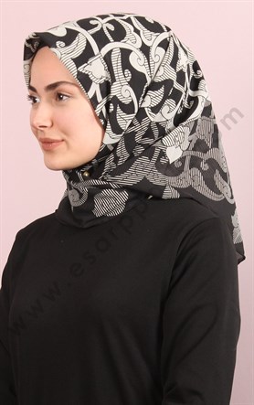 Piramit Krep Eşarp 11600-16