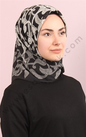 Piramit Krep Eşarp 11600-16