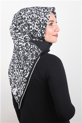 Piramit Krep Eşarp 11600-17