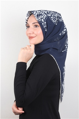 Piramit Krep Eşarp 11600-18