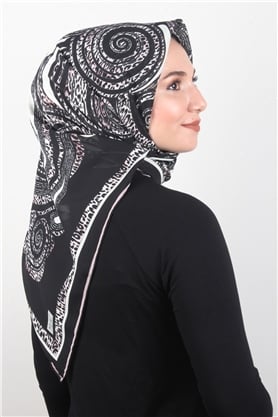 Piramit Krep Eşarp 11600-26