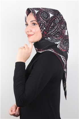 Piramit Krep Eşarp 11600-28