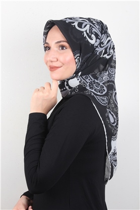 Piramit Krep Eşarp 11600-30