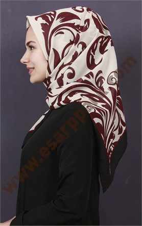 Piramit Krep Eşarp 11600-38