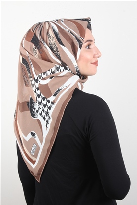 Piramit Krep Eşarp 11600-42