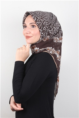 Piramit Krep Eşarp 11600-43