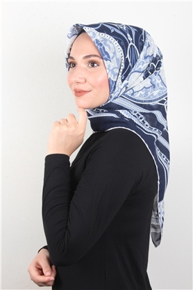 Piramit Krep Eşarp 11600-44