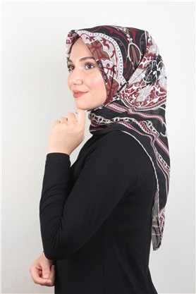 Piramit Krep Eşarp 11600-45