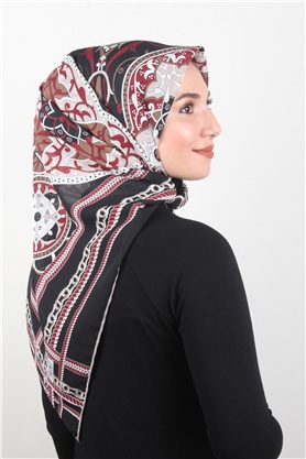 Piramit Krep Eşarp 11600-45