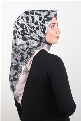 Piramit Krep Eşarp 11600-50