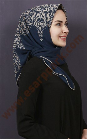 Piramit Krep Eşarp 11600-54