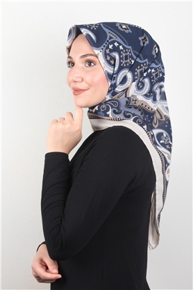 Piramit Krep Eşarp 11600-61