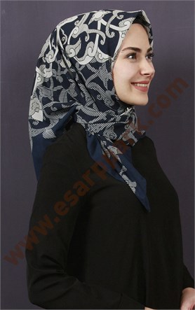 Piramit Krep Eşarp 11600-64