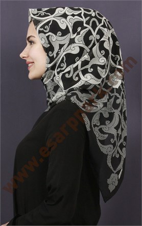 Piramit Krep Eşarp 11600-66