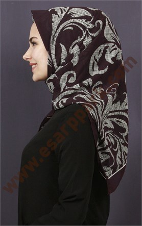 Piramit Krep Eşarp 11600-67