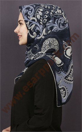 Piramit Krep Eşarp 11600-68