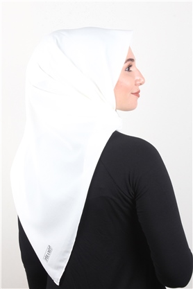 Piramit Krep Eşarp 11601-1