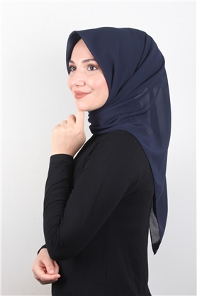 Piramit Krep Eşarp 11601-10