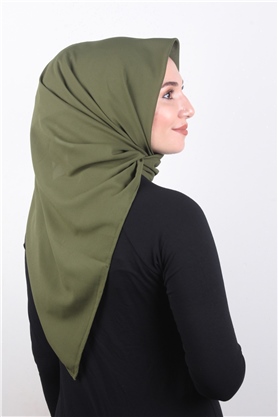 Piramit Krep Eşarp 11601-4