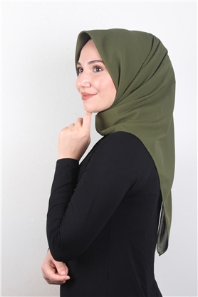 Piramit Krep Eşarp 11601-4