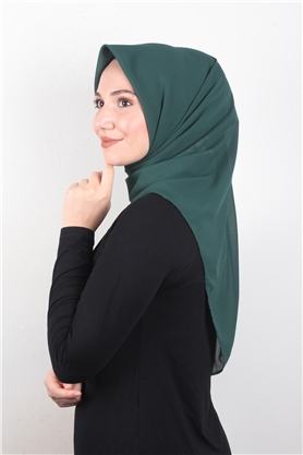 Piramit Krep Eşarp 11601-8