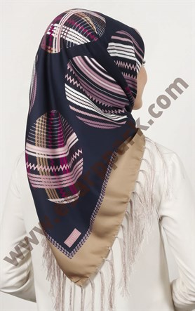 Piramit Püsküllü Eşarp 111-0023-06