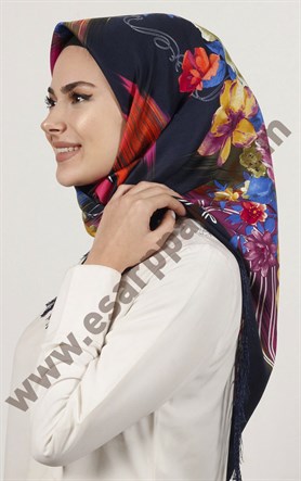 Piramit Püsküllü Eşarp 111-0023-105