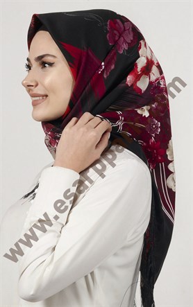 Piramit Püsküllü Eşarp 111-0023-106