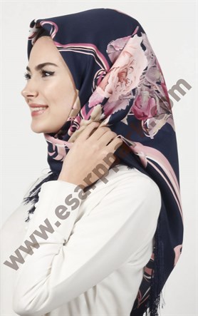 Piramit Püsküllü Eşarp 111-0023-38