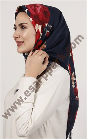 Piramit Püsküllü Eşarp 111-0023-57