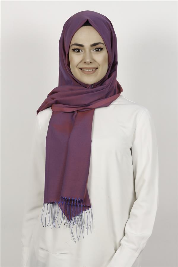 Piramit Sert Duran 2805-10 Pembe-Mavi